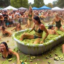 Bobographer: 'Tub in the Park' event--guacamole