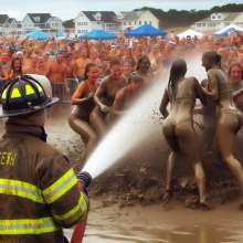 Bobographer: Huge Mud Weekend Event at the Beach--Part 4