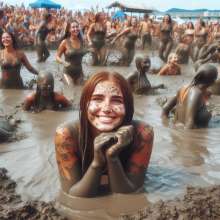 Bobographer: Huge Mud Weekend Event at the Beach--Part 3