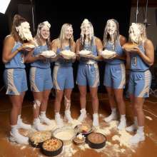Yt737: University athletic teams getting messy for media day