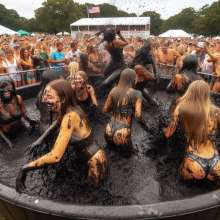Bobographer: Tub in the Park series--Black Sludge