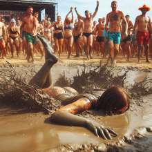 Bobographer: Huge Mud Weekend Event at the Beach--Part 3