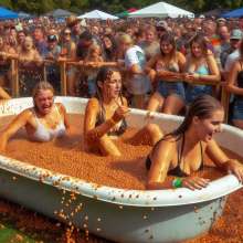 Bobographer: Tub in the Park series--Baked Beans!