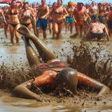 Bobographer: Huge Mud Weekend Event at the Beach--Part 3