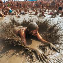 Bobographer: Huge Mud Weekend Event at the Beach--Part 3