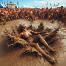 Bobographer: Huge Mud Weekend Event at the Beach--Part 2
