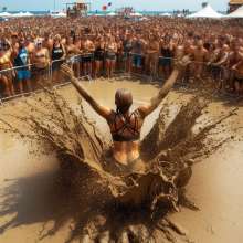 Bobographer: Huge Mud Weekend Event at the Beach--Part 2