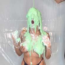 Slimed Models: Ashley Pied and Slimed Topless