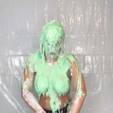 Slimed Models: Ashley Pied and Slimed Topless