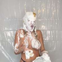 Slimed Models: Ashley Pied and Slimed Topless