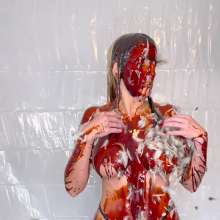 Slimed Models: Ashley Tar, Feathered, and Pied