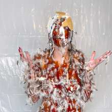 Slimed Models: Ashley Tar, Feathered, and Pied