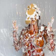 Slimed Models: Ashley Tar, Feathered, and Pied