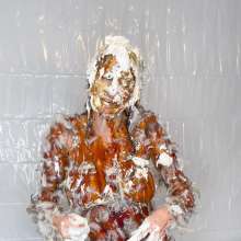 Slimed Models: Ashley Tar, Feathered, and Pied