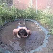 Darkabyss445: A Topless and Blue Jeans Muddy Endeavor