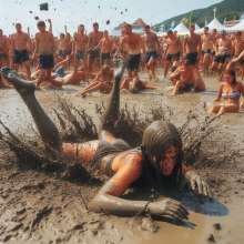 Bobographer: Huge Mud Weekend Event at the Beach--Part 3