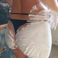 JohnWam: Candy Gets Pied and Fucked