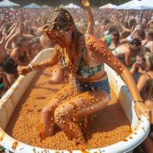 Bobographer: Tub in the Park series--Baked Beans!
