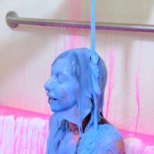 messyhot: Crystal Chaos Has Her First First Gunge Slime Experience