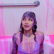 messyhot: Crystal Chaos Has Her First First Gunge Slime Experience