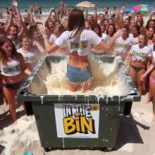 Bobographer: New Beach Gameshow 'In The Bin"
