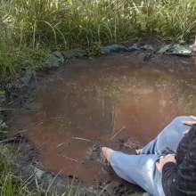 Darkabyss445: Darkabyss445 in Her Sexy Muddy Adventure