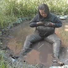 Darkabyss445: Darkabyss445 in Her Sexy Muddy Adventure