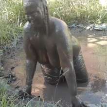 Darkabyss445: Darkabyss445 in Her Sexy Muddy Adventure