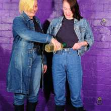 DungeonMasterOne: Double Denim Oil Drench with Fidelity and Charity!