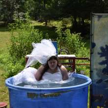 JD and Messy Andi: A Beautiful Bride Gets Dunked!