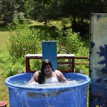 JD and Messy Andi: A Beautiful Bride Gets Dunked!