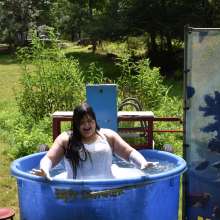 JD and Messy Andi: A Beautiful Bride Gets Dunked!