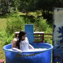 JD and Messy Andi: A Beautiful Bride Gets Dunked!