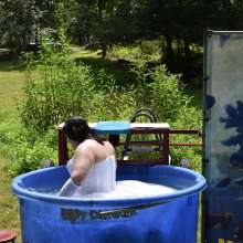 JD and Messy Andi: A Beautiful Bride Gets Dunked!