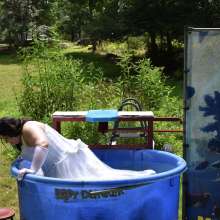 JD and Messy Andi: A Beautiful Bride Gets Dunked!