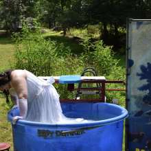 JD and Messy Andi: A Beautiful Bride Gets Dunked!