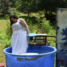 JD and Messy Andi: A Beautiful Bride Gets Dunked!