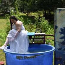 JD and Messy Andi: A Beautiful Bride Gets Dunked!