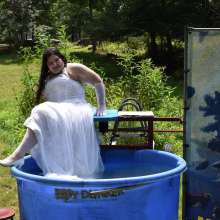 JD and Messy Andi: A Beautiful Bride Gets Dunked!