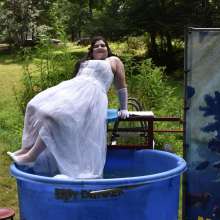 JD and Messy Andi: A Beautiful Bride Gets Dunked!