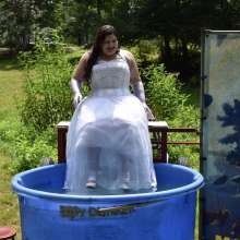 JD and Messy Andi: A Beautiful Bride Gets Dunked!