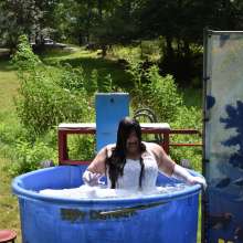 JD and Messy Andi: A Beautiful Bride Gets Dunked!