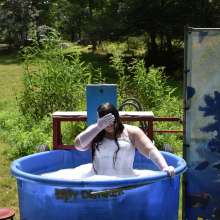 JD and Messy Andi: A Beautiful Bride Gets Dunked!
