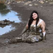 JD and Messy Andi: A Beautiful Bride in the Mud!