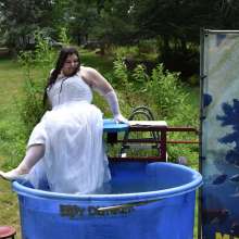 JD and Messy Andi: A Beautiful Bride Gets Dunked!
