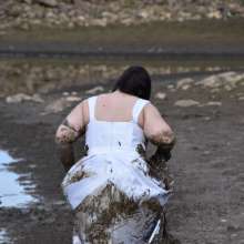 JD and Messy Andi: A Beautiful Bride in the Mud!
