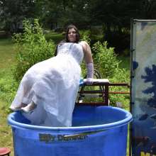 JD and Messy Andi: A Beautiful Bride Gets Dunked!