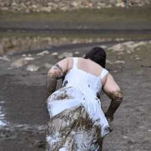JD and Messy Andi: A Beautiful Bride in the Mud!