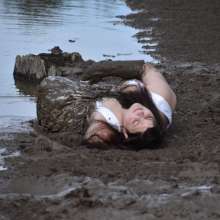 JD and Messy Andi: A Beautiful Bride in the Mud!