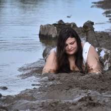 JD and Messy Andi: A Beautiful Bride in the Mud!
